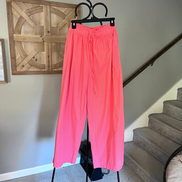 Free People coral pants size M - Picture 4 of 4